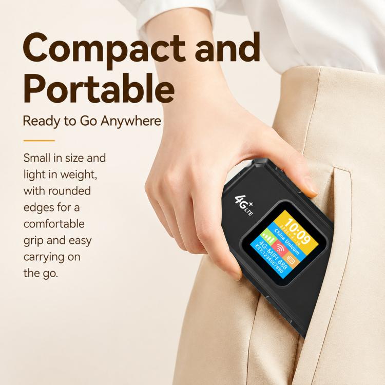 4G Wireless Hotspot LTE Wireless Type-C SIM Card Router, MF967B