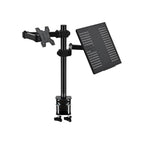 Laptop Monitor Dual-Arm Rotating Clamp Desktop Stand, ZX-MT025