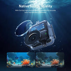 TELESIN 60m Waterproof Case for DJI Osmo Nano IPX8 Under-Water Dive Housing Anti-Fog Action Camera Protection Cover