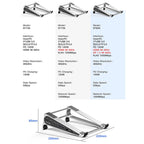 TYPE-C Laptop / Tablet Stand With USB 3.0 Expansion Dock, 9 in 1 Expansion/Triple Display/Ethernet Port, 8 in 1 Expansion/Ethernet Port, 8 in 1 Expansion