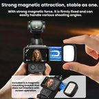 For DJI Pocket 4 BRDRC Portable Handheld Magnetic Selfie Light
