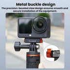For DJI Osmo Action 6 / 5 Pro / 4 / 3 FLYMILE Magnetic Quick-Release Base