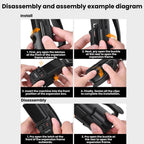 For DJI Pocket 4 / 3 Flymile Multi-Functional Handheld Extender Frame With Strap Mount