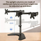 Three-Screen 360 Degree Rotating Base Cantilever Monitor Mount, ZX-T033V