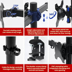 360 Degree Rotating Monitor Mount with Triple Screen, ZX-T033W