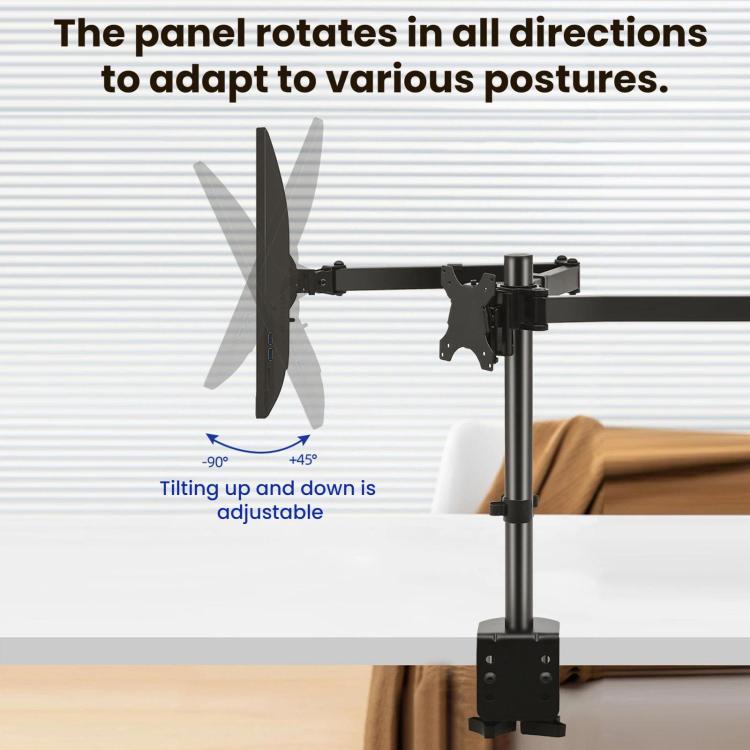 360 Degree Rotating Monitor Mount with Triple Screen, ZX-T033W