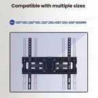 26-65 Inch Telescopic Rotating TV Wall Mount, ZX-105