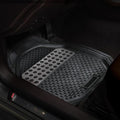 Trimable Silicone Car Floor Mats Waterproof Anti-Slip Foot Pads, Front, Rear