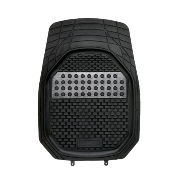 Trimable Silicone Car Floor Mats Waterproof Anti-Slip Foot Pads, Front, Rear