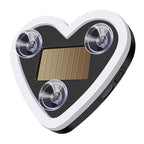 Solar Powered Heart-Shaped Car Ambient Light Smart Modified Neon Light For Vehicle Interior