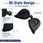 For Tesla Snail Horn Speakers 1109660-00-A / 1622755-00, Model 3, Model Y