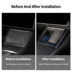 For Tesla Model 3 / Y Center Console Wireless Charger U-Shaped Decorative Protective Bezel
