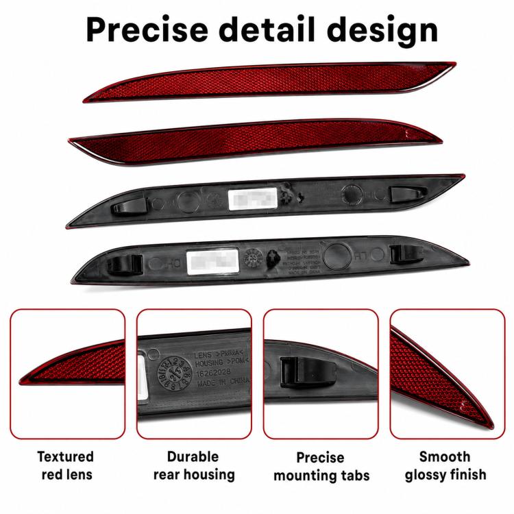 For 2020-2022 Tesla Model Y Rear Bumper Fog Lights 1626226-00-B / 1495818, 1626226-00-B / 1495818