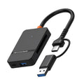 6 In 1 USB / Type-C High-Speed 3.0 Card Reader SD/TF/CF/MS Card Reader, ADS-326