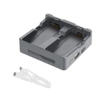 For DJI Neo 2 YX PD 45W Parallel Charger 2-Way Fast Charging Hub with Battery Storage Mode, 2-Way Flat