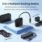 STARTRC GAMES Multifunctional Screen Mirroring HDMI Dock, For Nintendo Switch Series