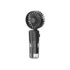 Handheld Misting Fan with Neck Strap 180 Degree Foldable Portable Water Spray Fan Type-C Rechargeable Mini Personal Face Mister Fan