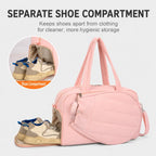 Tennis Duffel Bag Waterproof Gym Bag with Shoe Compartment Racket Holder for Pickleball Travel Sports