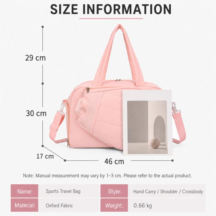 Tennis Duffel Bag Waterproof Gym Bag with Shoe Compartment Racket Holder for Pickleball Travel Sports