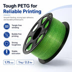 Glitter PETG Filament 1.75mm 1kg Spool Sparkly Starry Galaxy Effect Tough 3D Printing Material