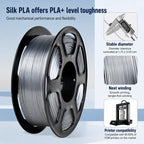 Silk PLA 3D Printer Filament 1.75mm 1kg Spool Shiny Metallic Gloss Finish 3D Printing Material