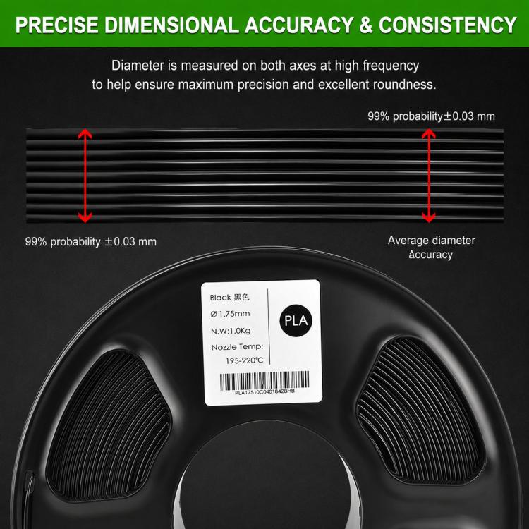 Silk PLA 3D Printer Filament 1.75mm 1kg Spool Shiny Metallic Gloss Finish 3D Printing Material