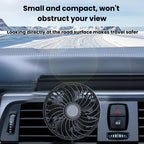 F4201 3-Speed Air Vent Quiet Fan Universal USB Mini Car Fan, F4201