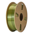 Dual Color Silk PLA Filament 1.75mm 1kg Spool Magic Color Shifting Shiny Metallic 3D Printing Material