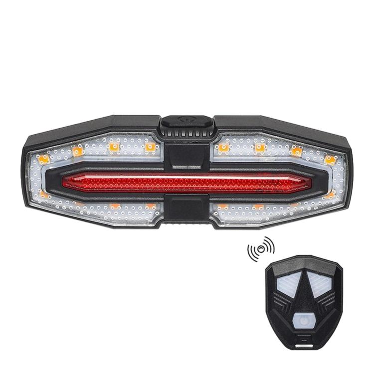 LY-5510 Bicycle Remote Control Warning Tail Light Left & Right Turning Signal Light For Night Riding
