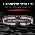 LY-5510 Bicycle Remote Control Warning Tail Light Left & Right Turning Signal Light For Night Riding