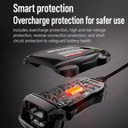 6V/12V Motorcycle Battery Charger With Digital Display Screen, Kewig B12S