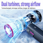 Y29 Handheld Ice Compress Fan With Digital Display 199-Speed Portable Outdoor Fan
