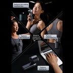Y38 100-Speed Stepless Speed Regulation Handheld Ice Cooling Fan Portable Rechargeable Quiet Fan