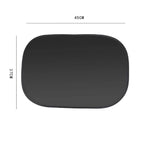 Titanium Silver Car Sunshade For Summer Suction-Cup Window Sunshade, Titanium Silver Car Sunshade