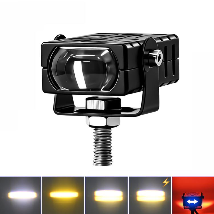 Aluminum Alloy Motorcycle Grille Spotlights Warning Lights