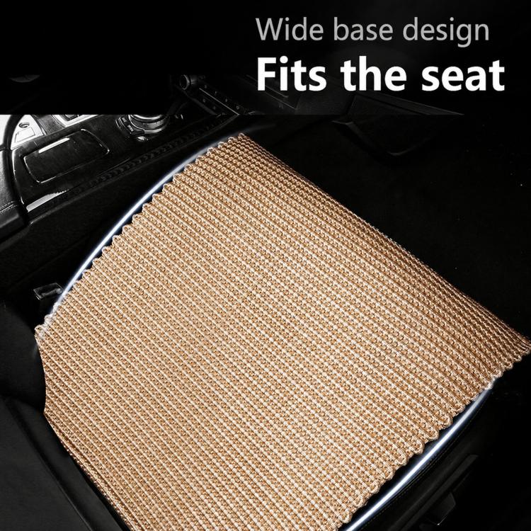 Woven Ice Silk Cooling Car Seat For Summer Breathable Front Seat Pads