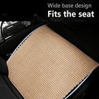 Woven Ice Silk Cooling Car Seat For Summer Breathable Front Seat Pads