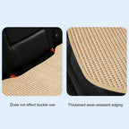 Woven Ice Silk Cooling Car Seat For Summer Breathable Front Seat Pads