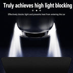 Car Sunroof Snow Protection Cover Clamp-On Roof Sun & Heat Insulation Cover, 150 x 115cm, 150 x 125cm