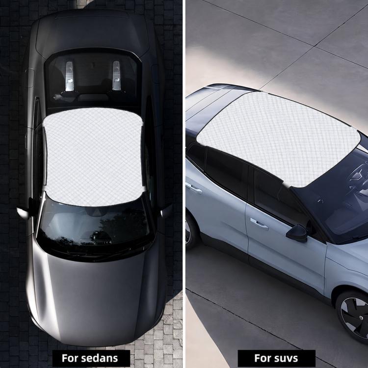 Car Sunroof Snow Protection Cover Clamp-On Roof Sun & Heat Insulation Cover, 150 x 115cm, 150 x 125cm