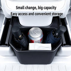 For Tesla Model Y 2022-2024 Car Trash Can Rear Seat Storage Box, Rear Seat Storage Box