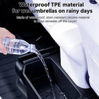 For Tesla Model Y 2022-2024 Car Trash Can Rear Seat Storage Box, Rear Seat Storage Box