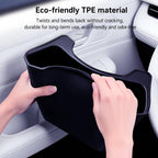 For Tesla Model Y 2022-2024 Car Trash Can Rear Seat Storage Box, Rear Seat Storage Box