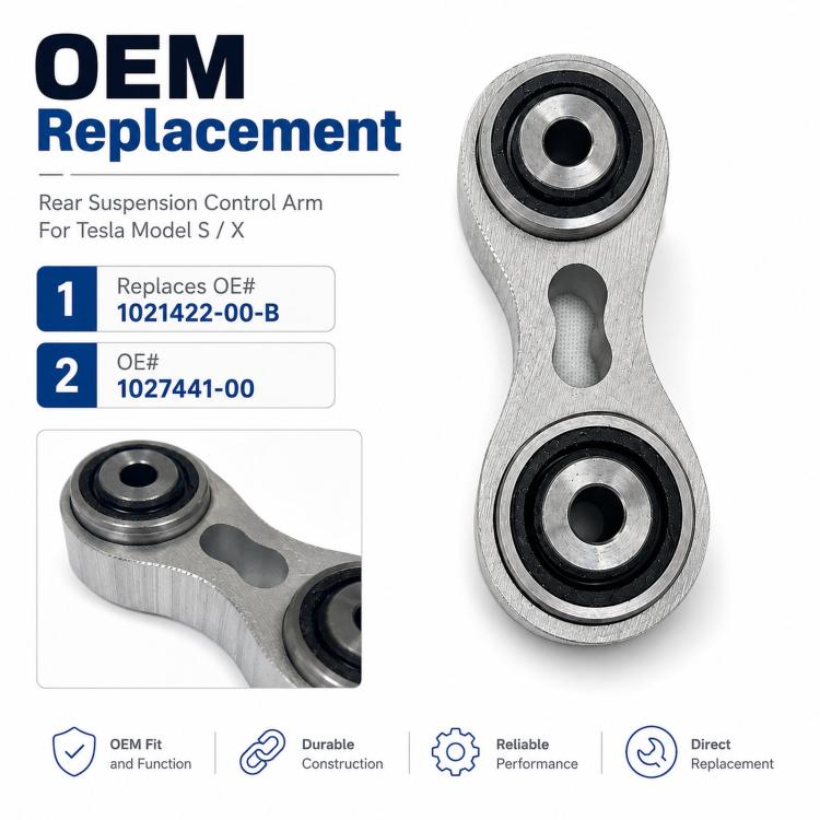 For Tesla Model S / X Rear Suspension Control Arm 1021422-00-B / 1027441-00, 1021422-00-B / 1027441-00