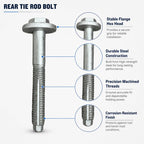 For Tesla Model 3 / 2024+ Model 3 Highland Rear Axle Tie Rod Bolt 1044406-25-C, 1044406-25-C