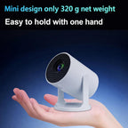 HY300Pro+ Mini Android 13 Short-Throw Projector HD Portable Home Projector, US Plug, EU Plug, UK Plug