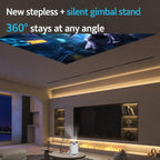HY300Pro+ Mini Android 13 Short-Throw Projector HD Portable Home Projector, US Plug, EU Plug, UK Plug