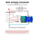 LiitoKala Lithium Iron Phosphate Bluetooth BMS Lithium Battery Protection Board, 8S-24V 100A