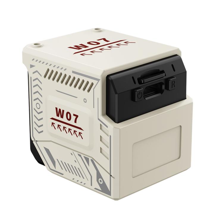 Remote Monitoring 2MP WiFi HD Night Vision Wireless Multi-Functional Camera, W07 White, W07 Black