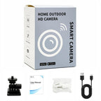 Remote Monitoring 2MP WiFi HD Night Vision Wireless Multi-Functional Camera, W07 Black, W07 White